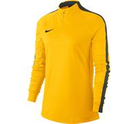 Nike W NK DRY ACDMY18 DRIL TOP LS Magliette a maniche lunghe XL Giallo