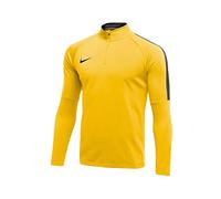 Nike W Nk Dry Acdmy18 Dril Top Ls T-Shirt a Manica Lunga, Uomo, Tour Yellow/Anthracite/(Black), XS