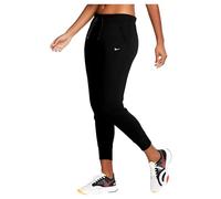 Nike W NK DRY GET FIT FLC TP PANT, Pantaloni Sportivi Donna, black/(white), L