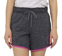 Nike W Nk Dry - Pantaloni Corti da Donna Grx Su19, Donna, Pantaloncini, BQ7152, Nero/Fuchsia/Fuchsia Attivo/(Fucsia Attiva), XL