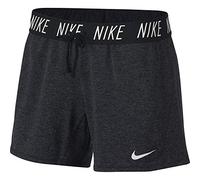 Nike W Nk Dry Tee Dfc Crew, Maglietta Donna, Nero/Melange/Bianco, XS