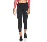 Nike W NK Epic LX Crop Pantaloni, Donna, Black/Reflective Silv, XS