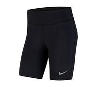 Nike W Nk Fast Short 7In Pantaloncini Sportivi, Donna, Black/Reflective Silv, XS