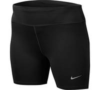 Nike W Nk Fast Short 7In Plus, Pantaloncini Sportivi Donna, Black/Reflective Silv, 2X
