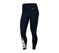 Nike W Nk Icnclsh Speed Tght 7_8, Pantaloni Sportivi Unisex-Adulto, Black/White/Reflective Silv, XL