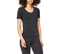 Nike W NK Infinite Top SS T-Shirt, Donna, Black/Reflective Silv, M