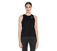 Nike W NK Miler Tank Canotta, Donna, Black/Reflective Silv, XS