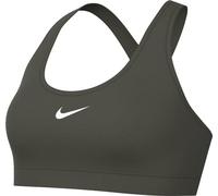 Nike W Nk Swsh LGT SPT Bra, Cachi Cargo/Bianco, L Donna