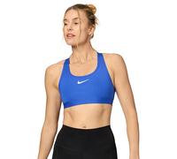 Nike W Nk Swsh Med SPT Bra, Hyper Royal/White, XXL Donna