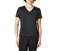 Nike W Nk Top SS Vcty Essential T-Shirt, Donna, Black/White, 2XL