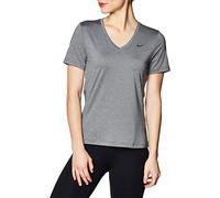 Nike W Nk Top SS Vcty Essential T-Shirt, Donna, Iron Grey/Pure/Black, M