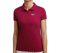Nike W Nkct SS Pure, Polo Donna, True Berry/True Berry, M