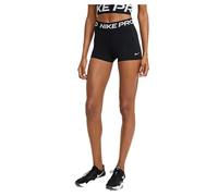 Nike W NP 365 Short 3", Pantaloncini Donna, Black/(White), S