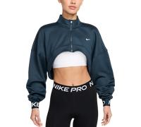 Nike W NP CAPSULE FLEECE TOP Felpe L Azzurro