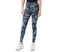 Nike W NP DF AOP Tight, Leggings Donna, Aviator Grey/Black/White, XS