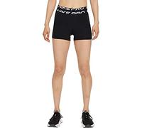Nike W NP DF GRX Shrt 3IN, Pantaloncini Donna, Black/(White), M