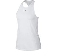 Nike W NP Tank all Over Mesh Canottiera Sportiva, Donna, White/(Black), XL