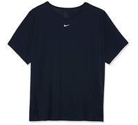 Nike W NP Top SS all Over Mesh Plus T-Shirt, Donna, Black/(White), 1X
