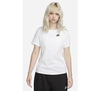 Nike W Nsw Club Ss Tee T-Shirt M/M Bianca Logo Donna DX7902-100