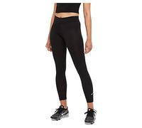 Nike W NSW ESSNTL LGGNG 7/8 LBR MR Leggings, Black/(White), 2XL Donna