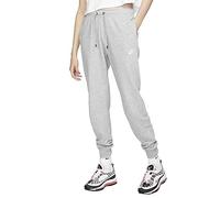 Nike W NSW Essntl Pant Reg FLC Pantaloni Sportivi, Donna, Dk Grey Heather/White, XL