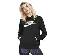 Nike Maglia Manica Lunga Donna W NSW Essntl Po Hbr Nero XL