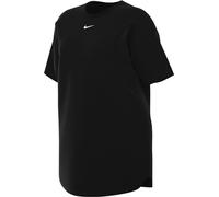 NIKE W NSW ESSNTL SS Dress TSHRT T-Shirt, Black/White, L Donna