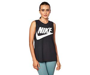 Nike W Nsw Essntl Tee Hbr, Maglietta Donna, Nero, XL