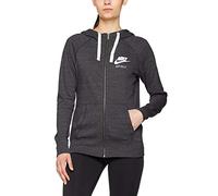 Nike W Nsw Gym Vntg Fz 883729, Felpa Con Cappuccio Per Donna, Grigio (Anthracite/Sail), XL