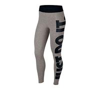 Nike W Nsw Legasee Lggng Hw Jdi, Pantaloni Sportivi Donna, Grigio (Dk Grey Heather/Black), Xs
