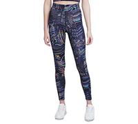 Nike W Nsw Leggings Aop Prnt, Donna, Nero, XS