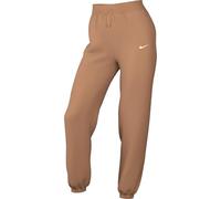 Nike W Nsw Phnx Flc Hr Os Pant Pantaloni sportivi, Amber Brown/Sail, XS Tall Donna