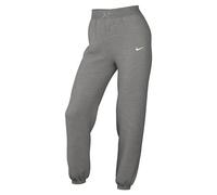 Nike W Nsw Phnx Flc Hr Os Pant Pantaloni sportivi, Dk Grey Heather/Sail, XXS Short Donna