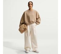 Nike W NSW Phnx FLC OOS Crew Top Donna