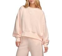 Nike W NSW PLSH MOD CROP CREW Felpe L Arancio