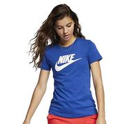 Nike W Nsw Tee Essntl Icon Futura, T-shirt Donna, Blu (Indigo Force), XL