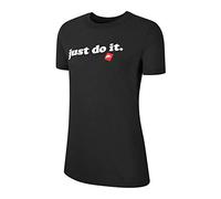 Nike W NSW Tee Prep JDI T-Shirt, Donna, Black/White, L