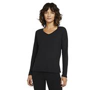 Nike W NY Pointelle L/S Top - Giacca da Donna Black/Dk Smoke Grey M