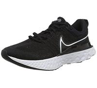 Nike W React Infinity Run Fk 2, Scarpe da corsa Donna, Nero (Nero/Bianco-Grigio Ferro), 36.5 EU