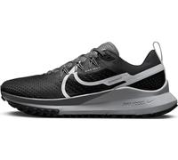 Nike W React Pegasus Trail 4, Running Shoe Donna, Black/Aura-Dark Grey-Wolf Grey, 35.5 EU