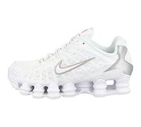 Nike W Shox TL, Scarpe da Atletica Leggera Donna, Multicolore White/Metallic Silver/Max Orange 000), 36 EU