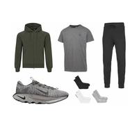 Nike Walking M - set fitness - uomo S Black man