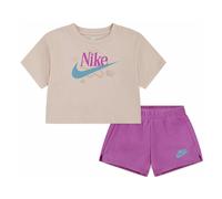 Nike Wild Flower Jr - completo - bambina Pink 3-4A