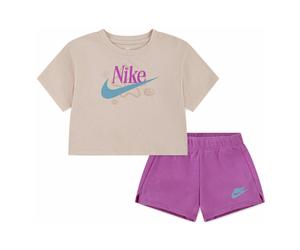 Nike Wild Flower Jr - completo - bambina Pink 4,5Y