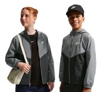 Giacca con cappuccio Repel Nike Windrunner - Ragazzo/a - Grigio