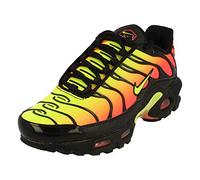 NIKE Wmns Air Max Plus TN SE, Sneaker Donna, Black/Volt-Solar Red, 38.5 EU