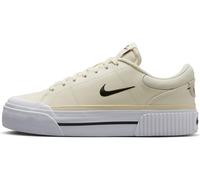 Nike Wmns Court Legacy Lift, Sneaker Donna, Pale Ivory/Black-Muslin-White, 36 EU
