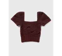 Nike WMNS PHNX BCL SS CROP TOP women Tops & Tanks red in taglia:S