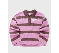 Polo a righe Oversize Nike Sportswear per donna Ref. IQ0440-503 Colore Rosa Taglia L