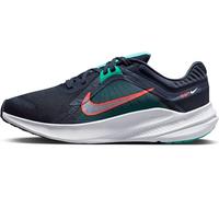 NIKE Wmns Quest 5, Basso Donna, Obsidian White Clear Jade Piccante Red, 38 EU